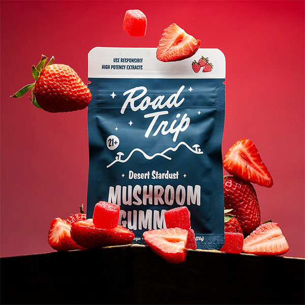 Road Trip Desert Stardust Magic Mushroom Gummies – Strawberry