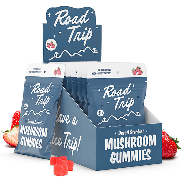 Road Trip Desert Stardust Magic Mushroom Gummies – Strawberry