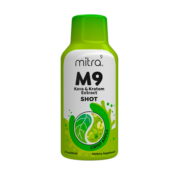 Mitra-9: M9 Kava & Kratom Shot – Crisp Apple