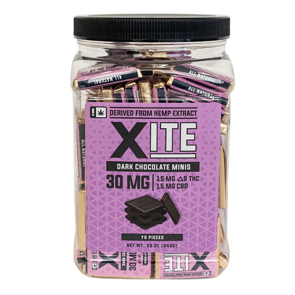 Xite Delta 9 Dark Chocolate Minis