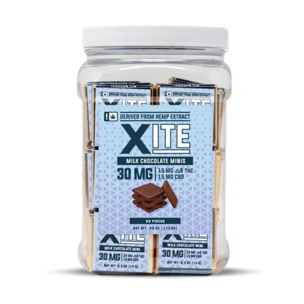 Xite Delta 9 Milk Chocolate Minis